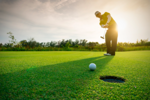 Golf-golfspiller-sportlab